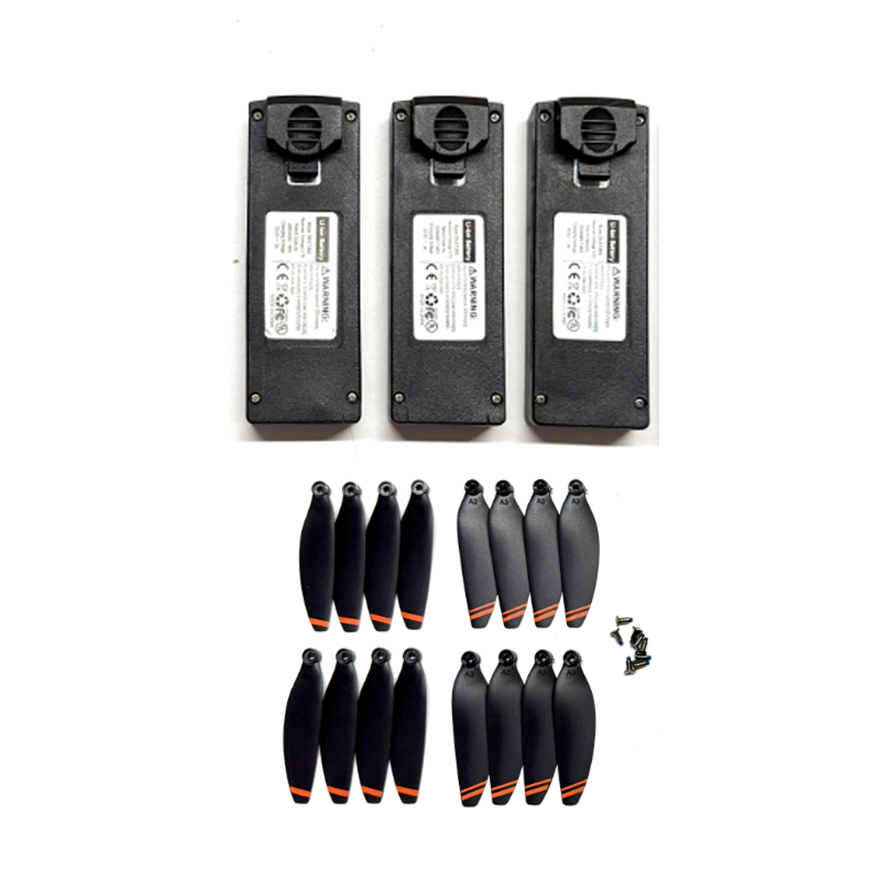 Lyzrc Drone - 3PCS L106-1 Battery 3.7V 2000mAh with