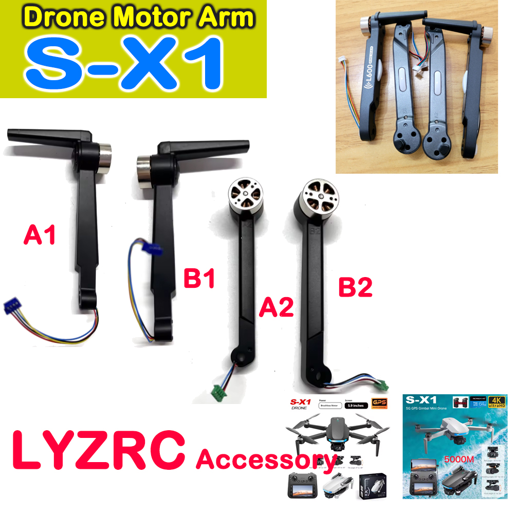 Lyzrc Drone - LYZRC S-X1 Original Motor Arm Spare