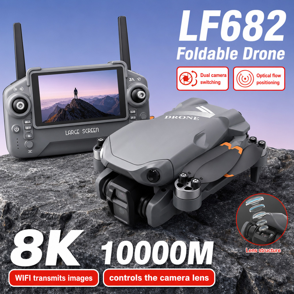 Drone Rc Ufo - Aerial Photo LF682 Drone 8K HD