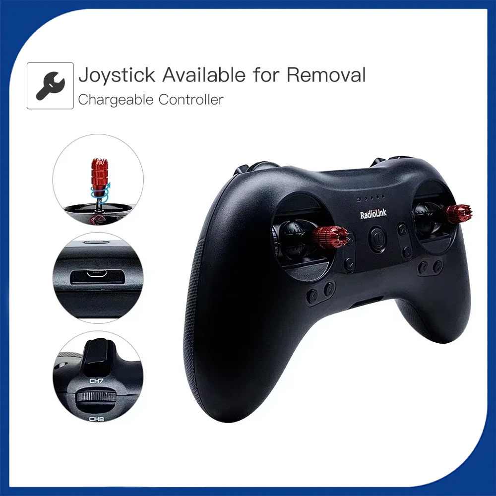 Drone Rc Game - Radiolink T8S 8CH 2.4G RC Transmitter