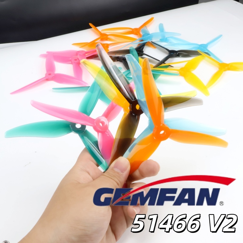 Drone Frame 5 Inch - 4PCS Gemfan Hurricane 51466 MCK V2