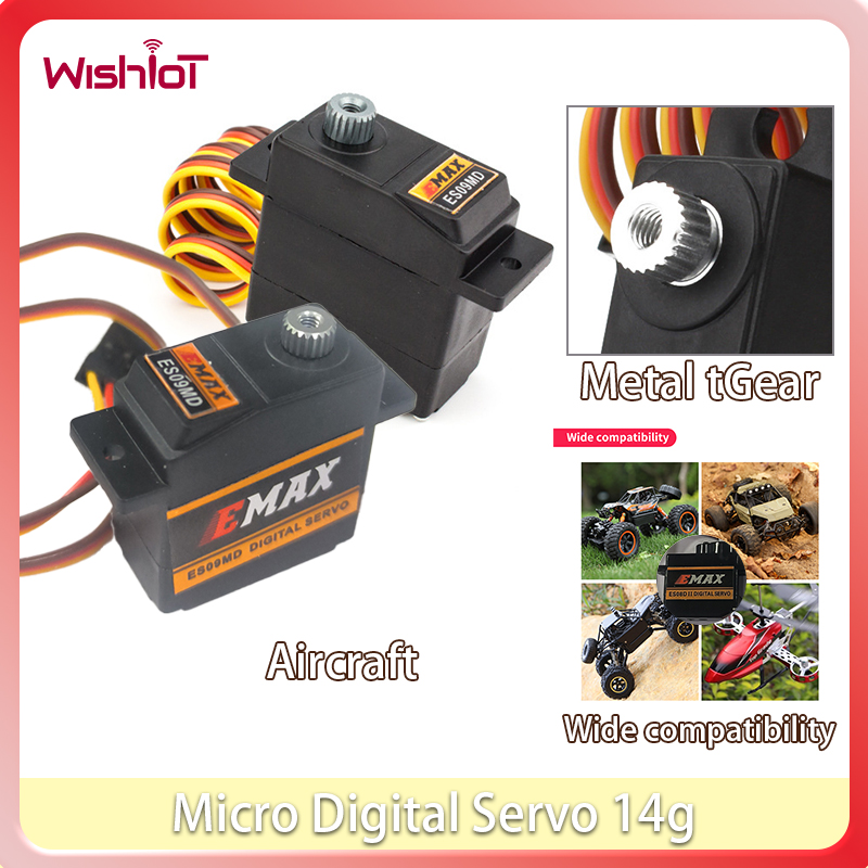 Drone Rc Accessories - 14g Micro Digital Servo ES09MD Metal
