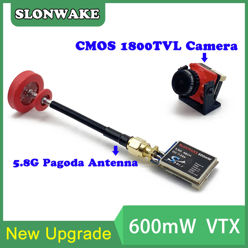 5.8G 48CH 600mW adjustable VTX - đánh giá và giá Drone Rc Remote Control