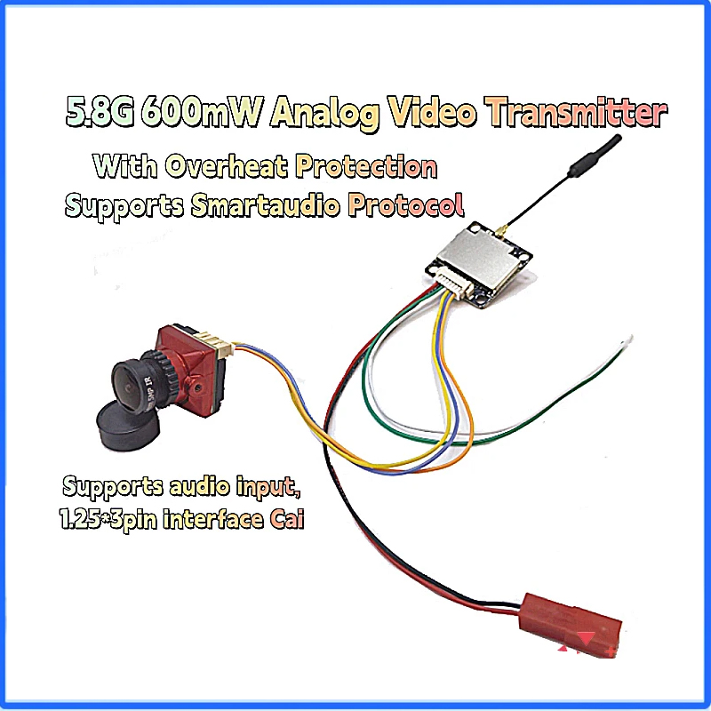 SLONWAKE FPV suit 5.8G 600mW V - đánh giá và giá Drone Frame 5 Inch