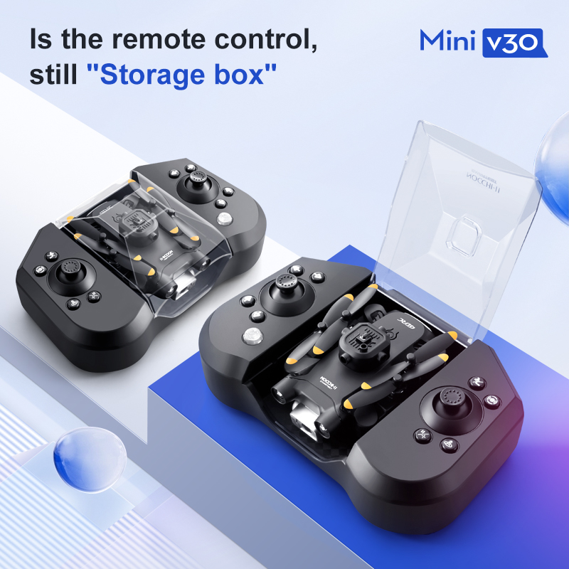 Mini V30 WiFi FPV Drone With 4 - đánh giá và giá Drone Rc Ufo