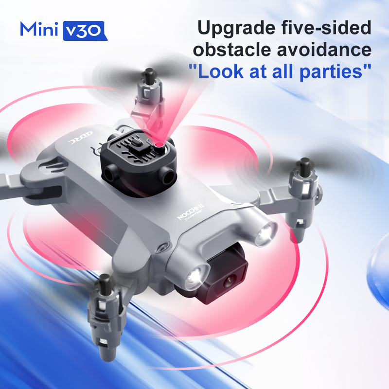 Mini V30 WiFi FPV Drone With 4 - đánh giá và giá Drone Rc Ufo