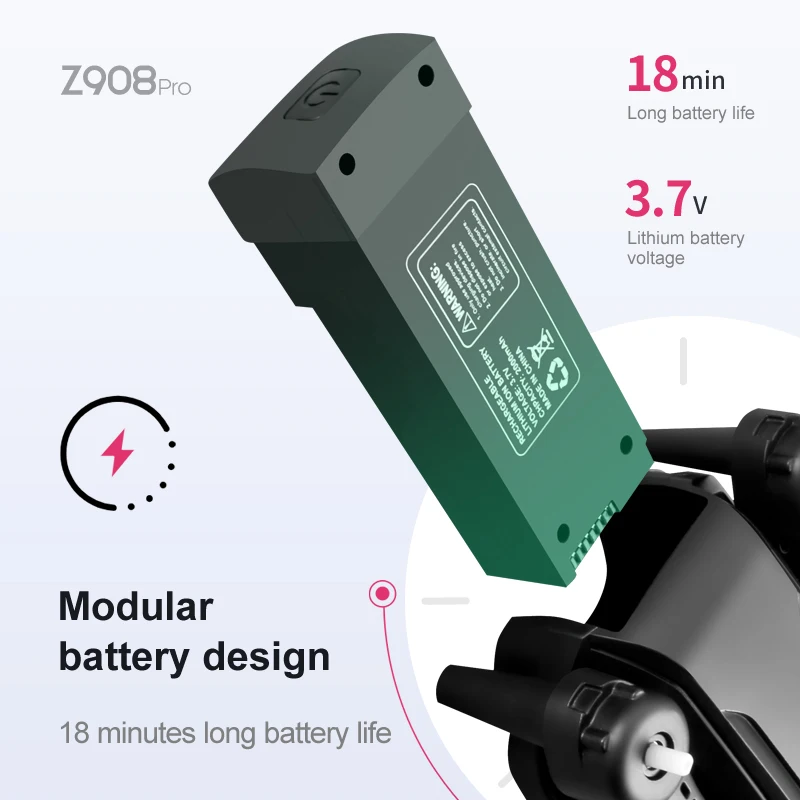 Z908 Pro Max Dron Battery 3.7V - đánh giá và giá Drone Rc Accessories
