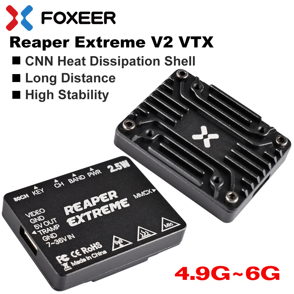 Foxeer 5.8g Reaper Extreme V2  - đánh giá và giá Drone Reaper Rc