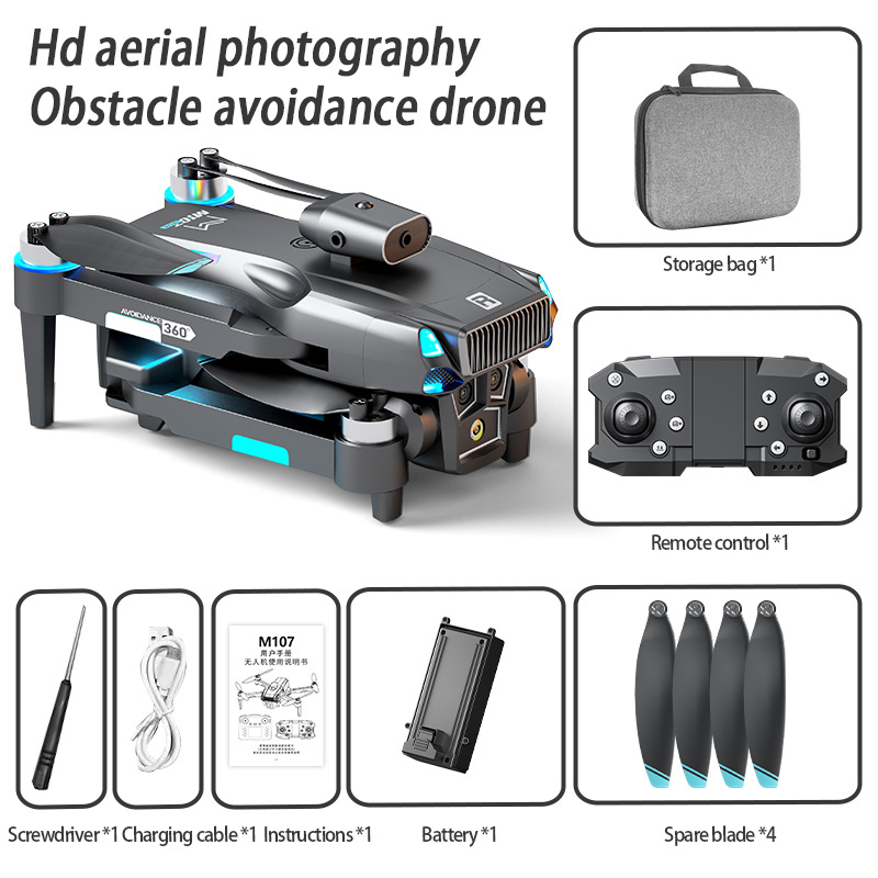 M107 Foldable RC Drone - Dual  - đánh giá và giá Drone Rc App