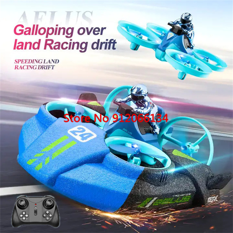 2.4G RC Plane Car Boat 3 In 1  - đánh giá và giá Drone Rc Game