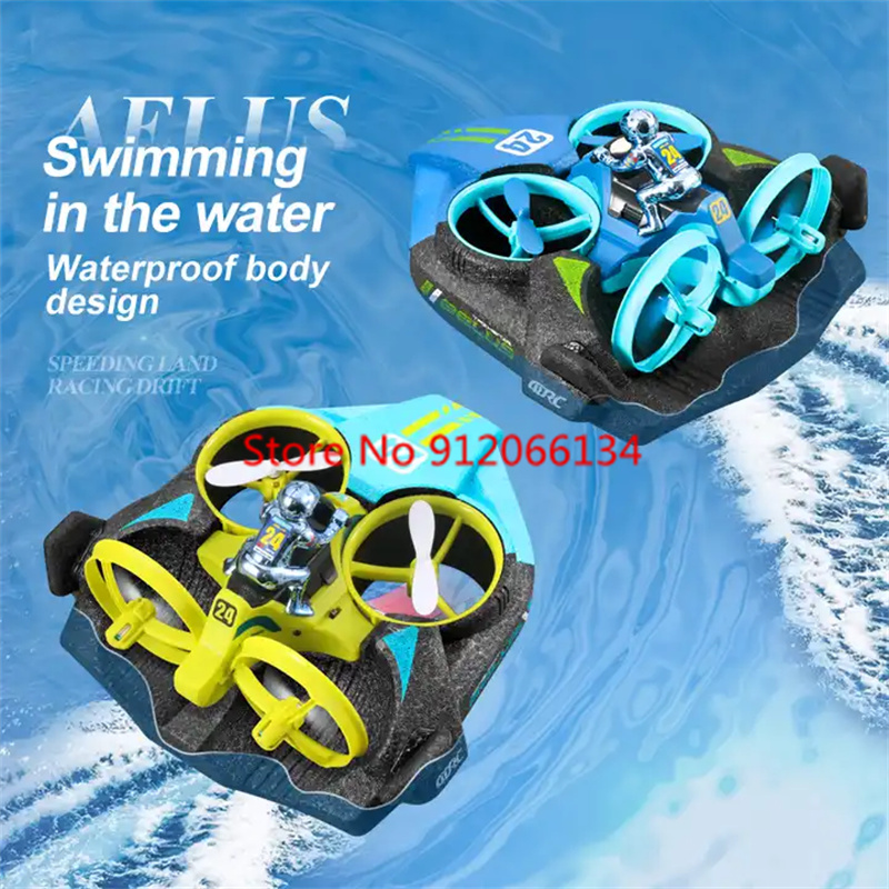 2.4G RC Plane Car Boat 3 In 1  - đánh giá và giá Drone Rc Game