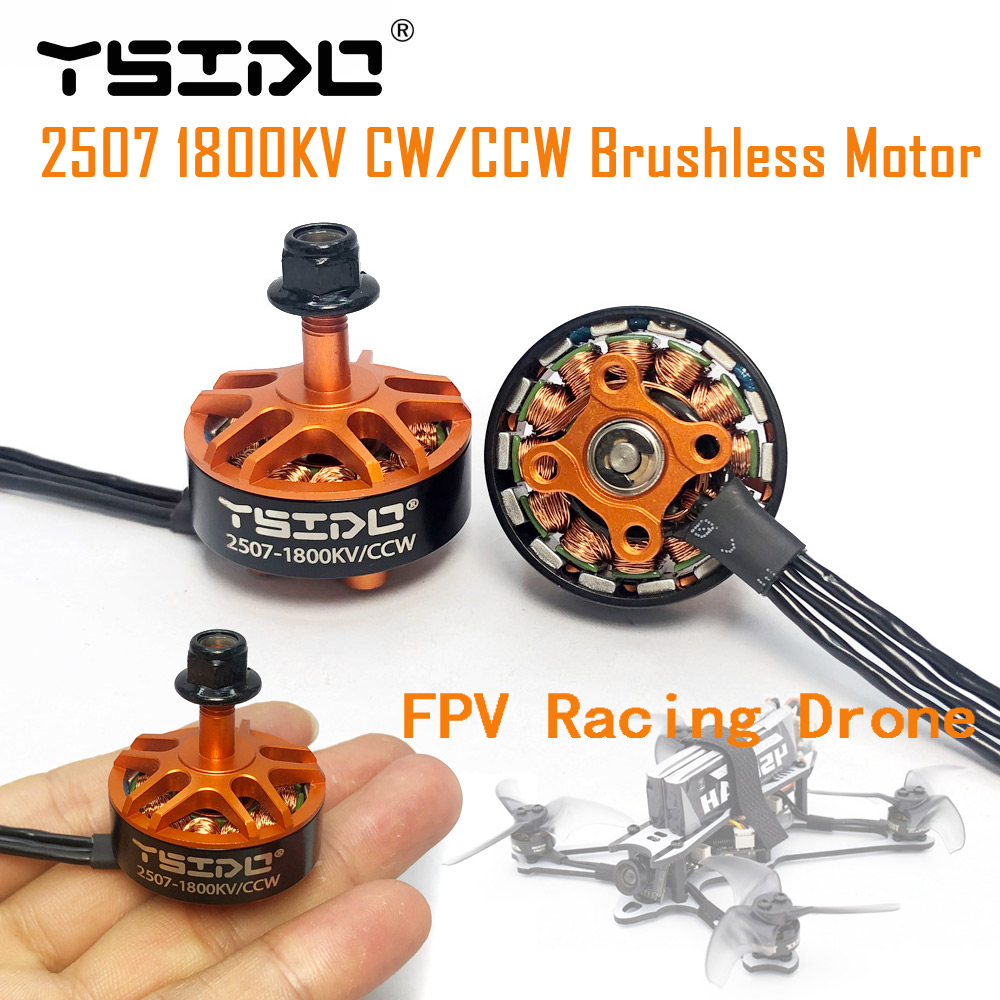 YSIDO 2507 1800KV 3-6S Động Cơ - đánh giá và giá Drone Reaper Rc