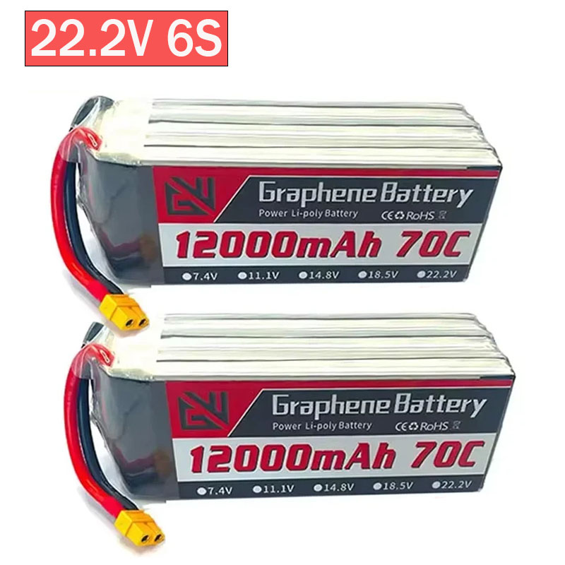 12000mAh 6S 22.2V 70C RC Lipo  - đánh giá và giá Drone Rc Game