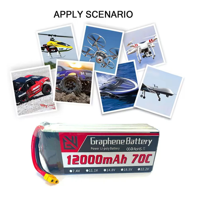 12000mAh 6S 22.2V 70C RC Lipo  - đánh giá và giá Drone Rc Game