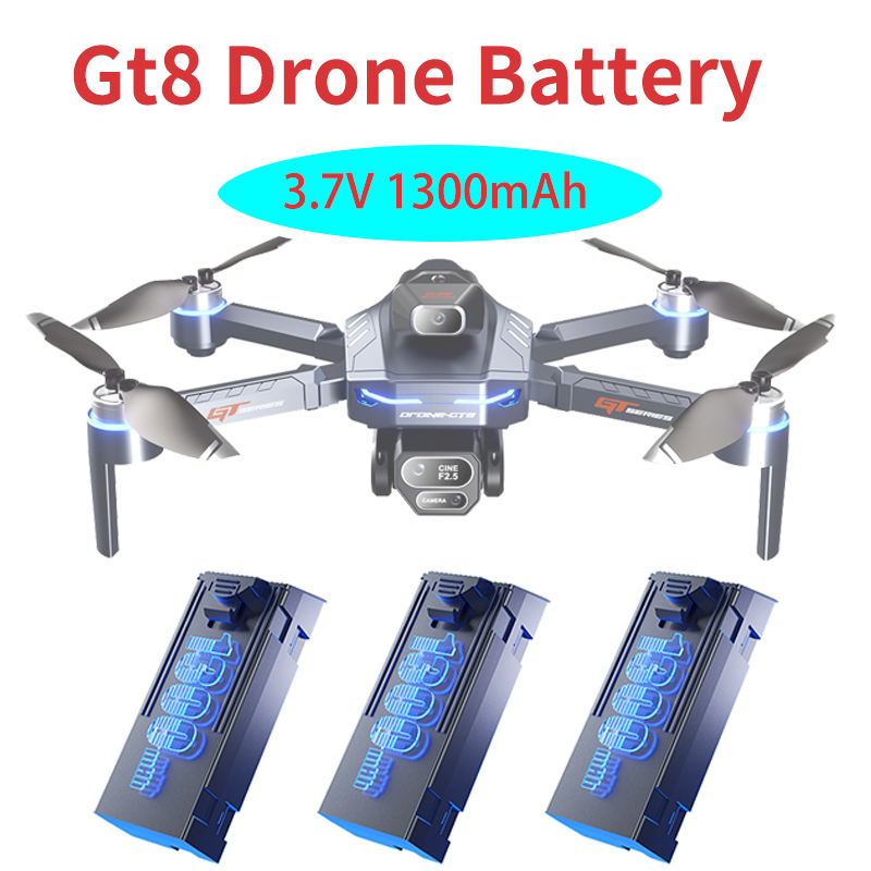 Original 3.7V 1300mAh GT8 Dron - đánh giá và giá Lyzrc Drone