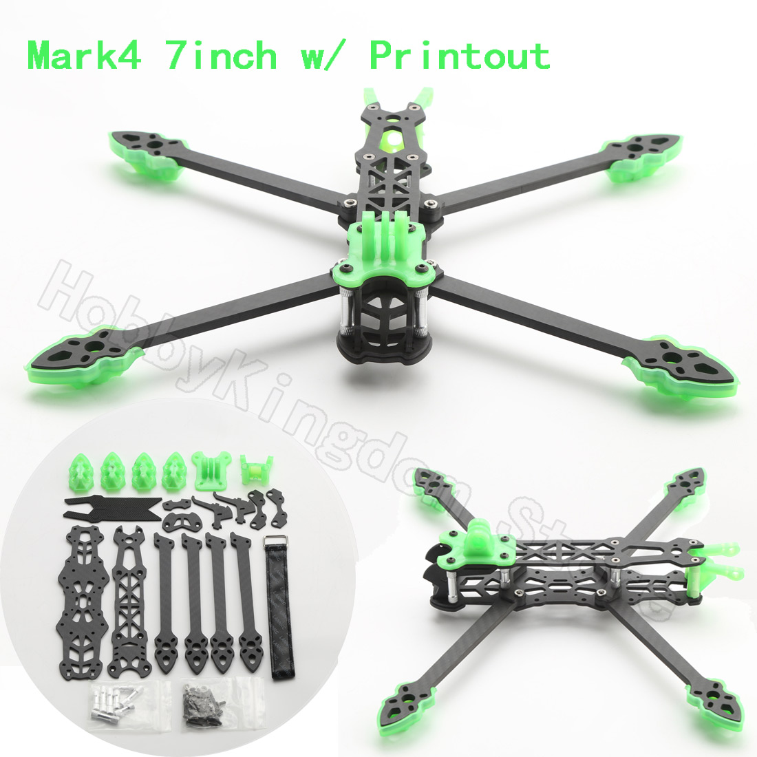 Mark4 7 inch FPV Drone Frame 2 - đánh giá và giá Carbon Fiber Drone Arm
