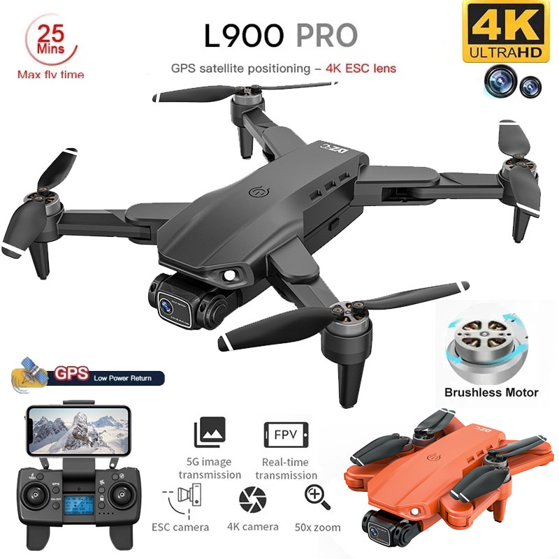 L900 Pro GPS Drone 4K Professi - đánh giá và giá Drone Rc App
