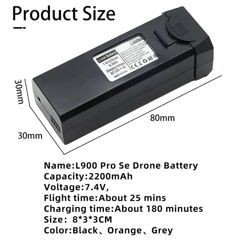 Battery L900 PRO SE Max Drone  - đánh giá và giá Lyzrc Drone
