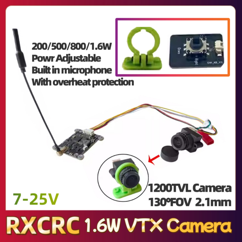 RXCRC 5.8G Module 48CH 1.6W VT - đánh giá và giá Drone Rc Remote Control