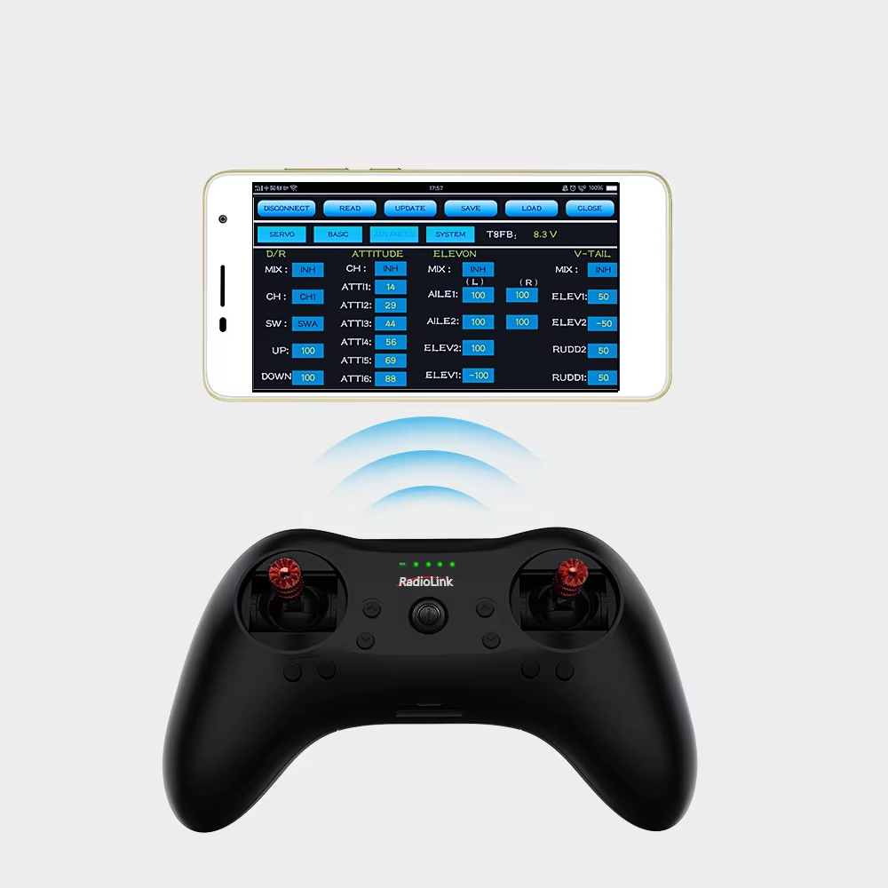 Radiolink T8S 2.4G 8CH Radio R - đánh giá và giá Drone Rc Game