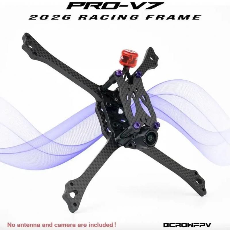 BCROWFPV PRO-V7 5-inch racing  - đánh giá và giá Drone Frame 5 Inch