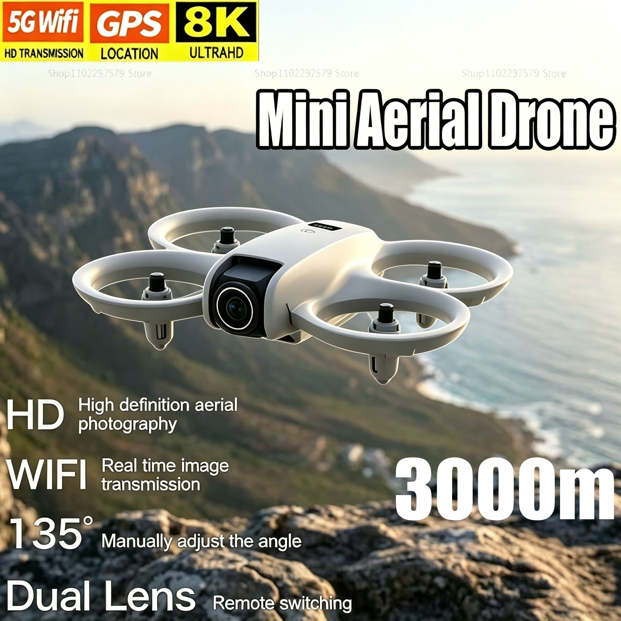 Mini Drone with 8K HD Camera F - đánh giá và giá Drone Rc Ufo