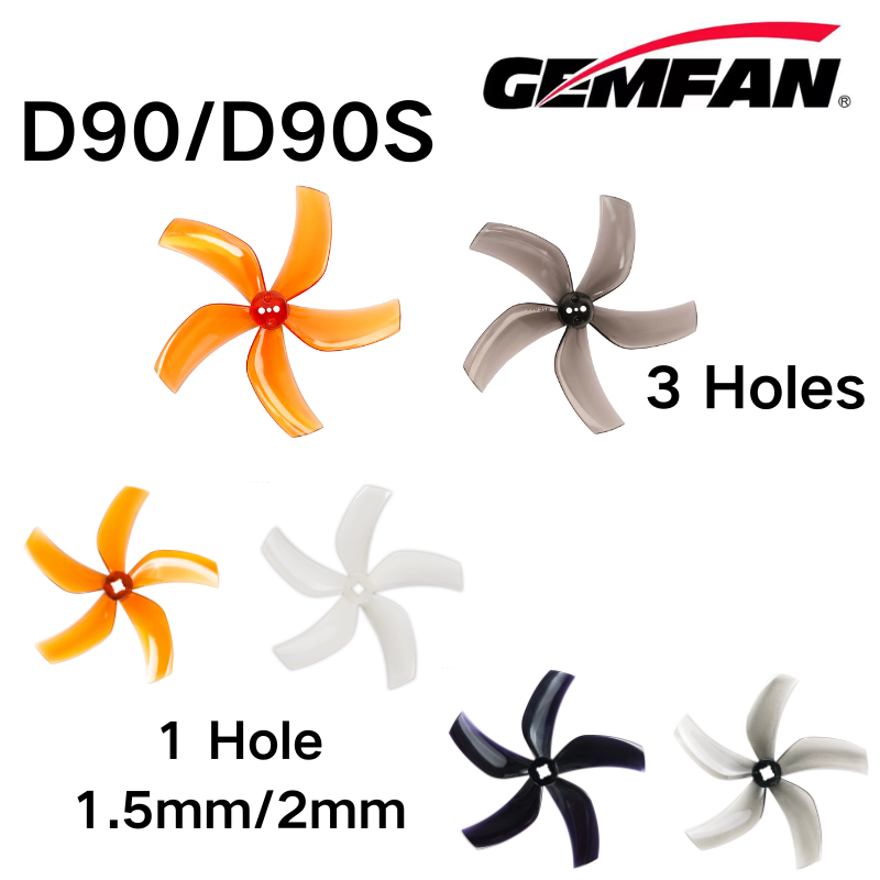 D90 5 Blade Propeller D90-5 Ge - đánh giá và giá Micro Fpv Quad