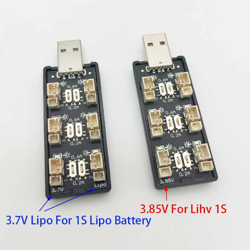 6CH USB 1S LiPo/LiHv 3.7V/4.2V - đánh giá và giá Drone Rc Ufo