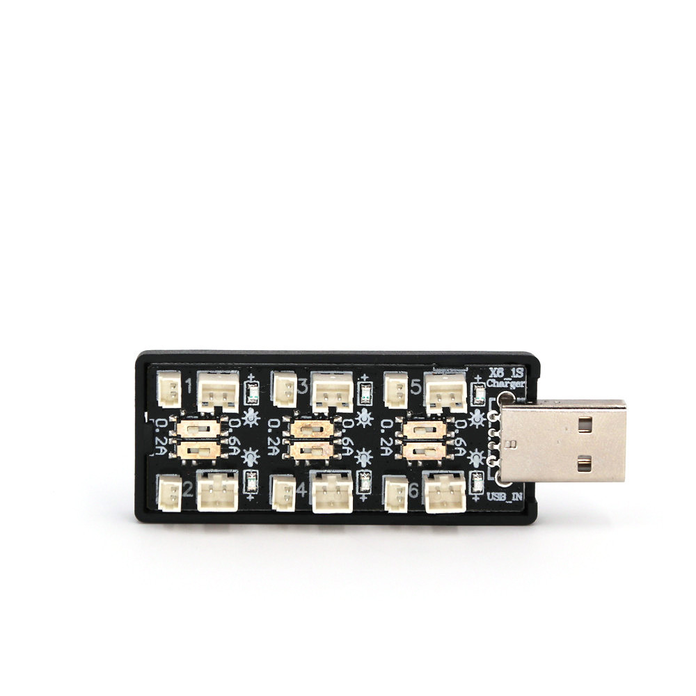 6CH USB 1S LiPo/LiHv 3.7V/4.2V - đánh giá và giá Drone Rc Ufo