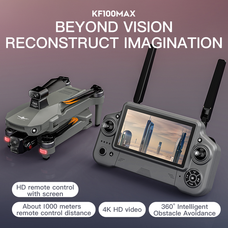KF100 MAX GPS Drone 4K Camera  - đánh giá và giá Drone Rc App
