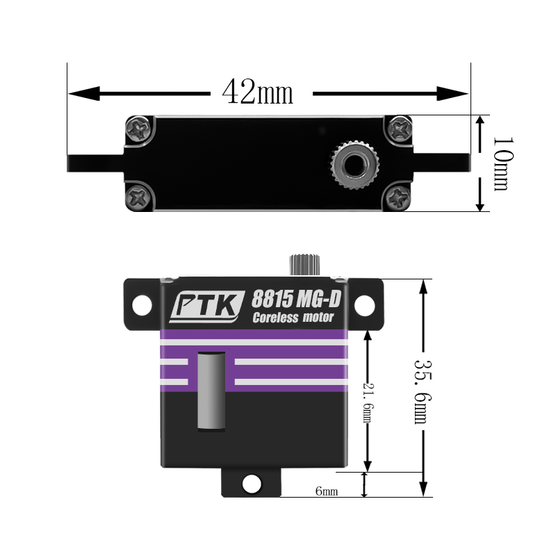 PTK 8815 MG-D Digital Programm - đánh giá và giá Rc Wing Glider