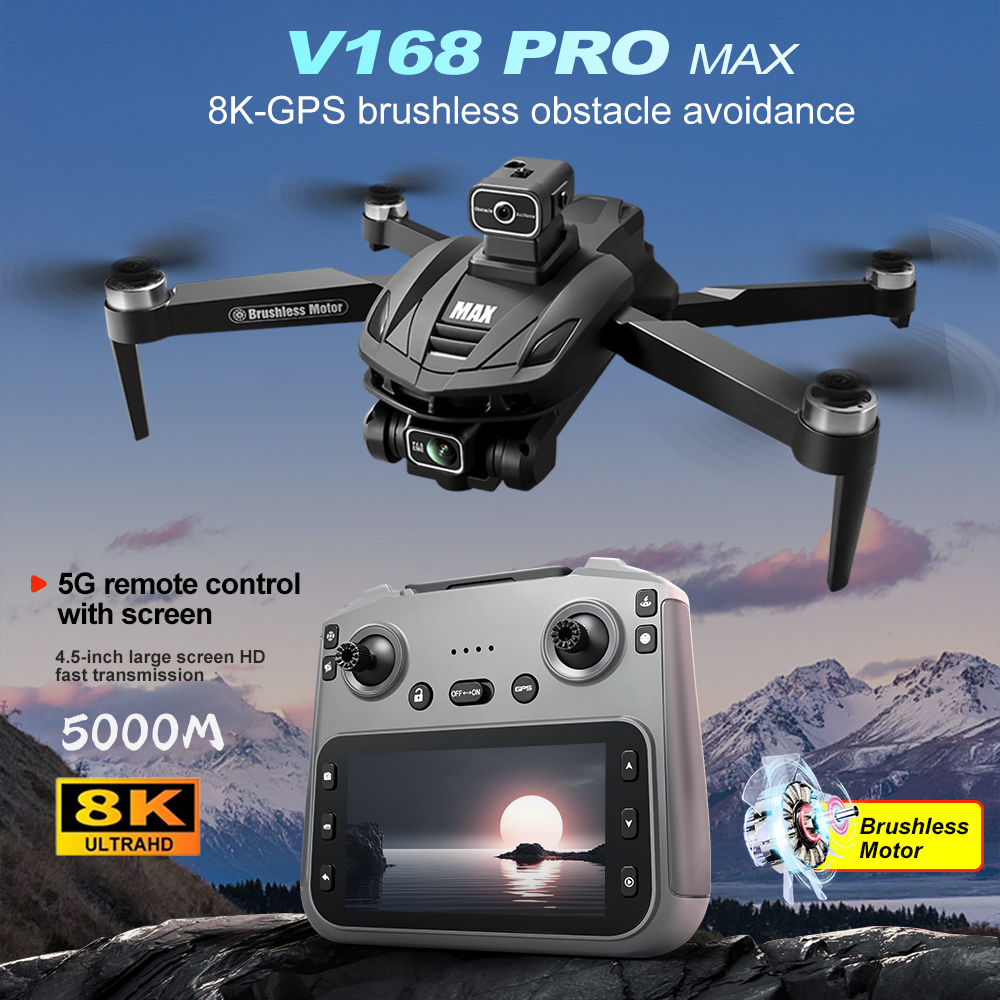 V168 PRO Max GPS Drone 8K Prof - đánh giá và giá Drone Rc App