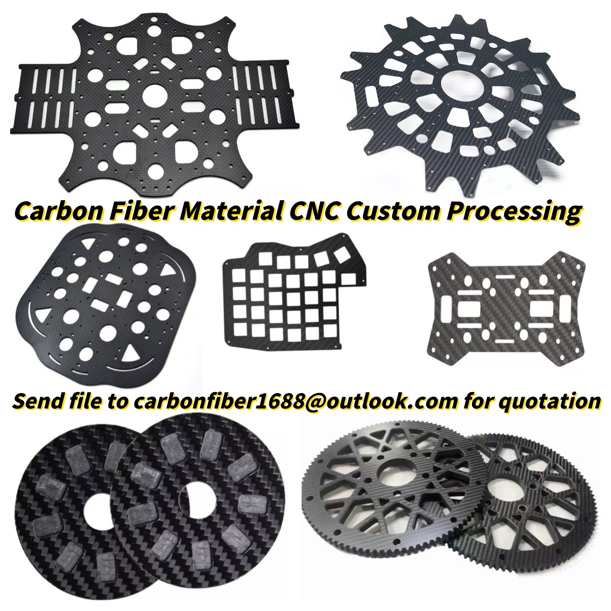 Carbon Fiber Sheet Plate Proce - đánh giá và giá Carbon Fiber Drone Arm
