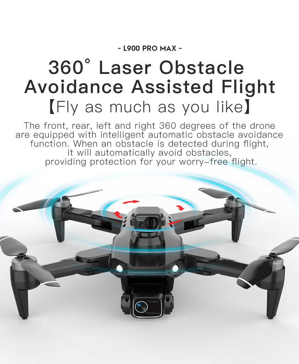 LYZRC L900 PRO MAX Laser obsta - đánh giá và giá Lyzrc Drone