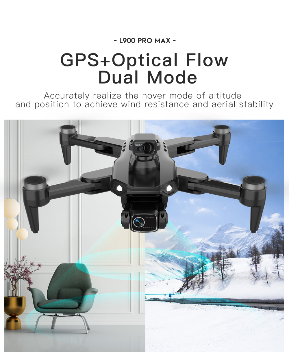 LYZRC L900 PRO MAX Laser obsta - đánh giá và giá Lyzrc Drone