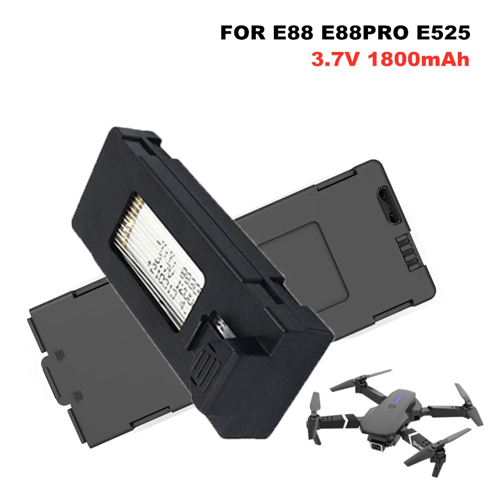 E88 Drone Battery 3.7V 1800mAh - đánh giá và giá Drone Rc Game