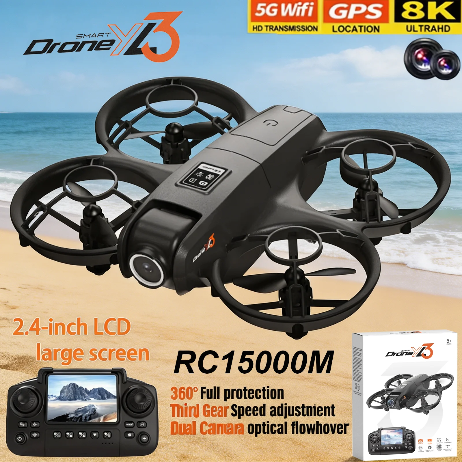New YL3 RC Drone 8K 1080P Wide - đánh giá và giá Drone Udi Rc