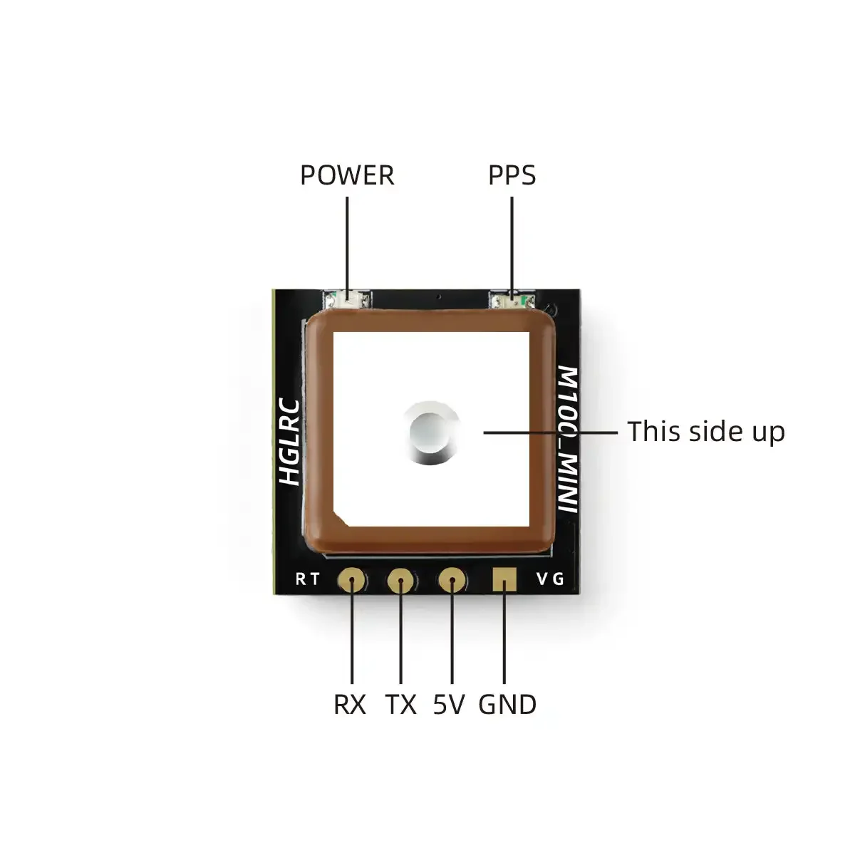 HGLRC M100 MINI GPS Module M10 - đánh giá và giá Drone Rc Ufo