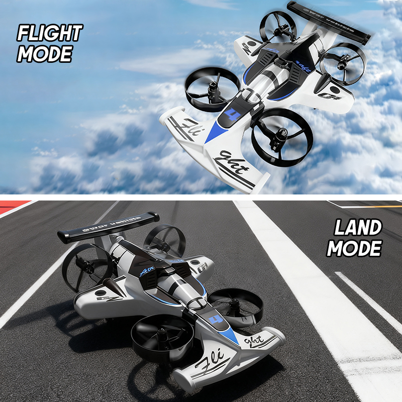 2in1 Mini Drone Air-Ground Fly - đánh giá và giá Drone Rc Ufo