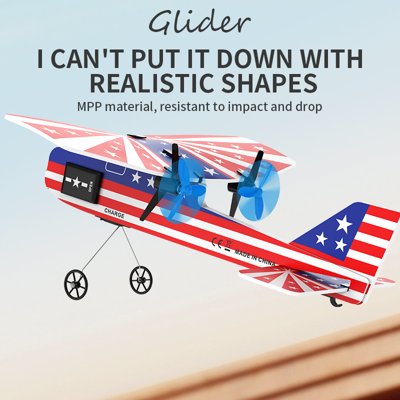 Mini RC Plane 2.4G 2CH Fixed W - đánh giá và giá Rc Wing Glider