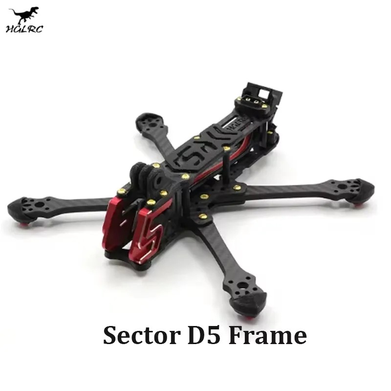 HGLRC Sector X5 210mm Sector D - đánh giá và giá Carbon Fiber Drone Arm