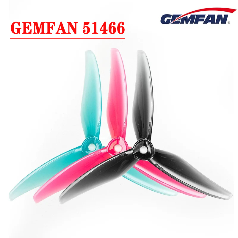 12PCS/ 6Pairs GEMFAN 5 inch 3- - đánh giá và giá Drone Frame 5 Inch